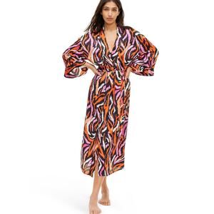 Diane von Furstenburg x Target Disco Zebra Robe